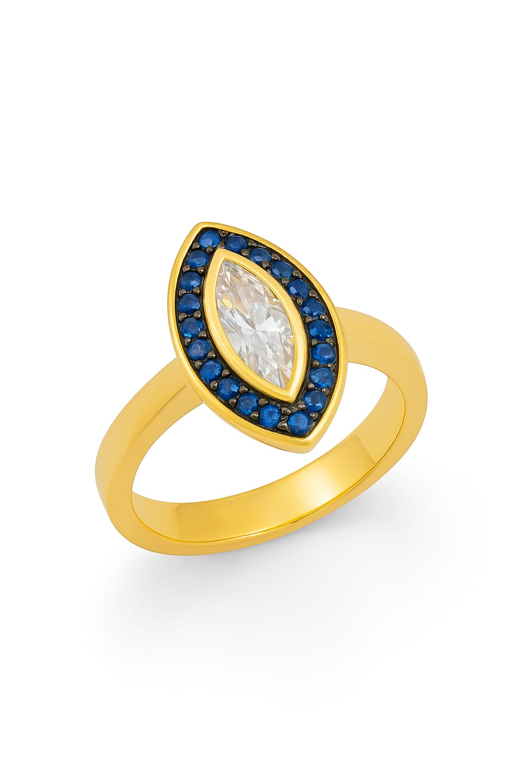 18 AYAR SARI ALTIN 2CT F KALİTE PIRLANTA